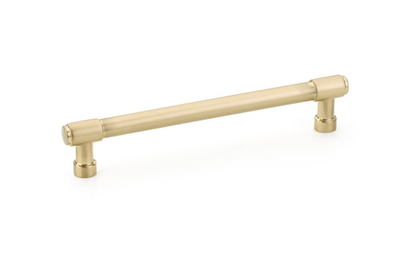 6" Jasper Cabinet Pull, Satin Brass