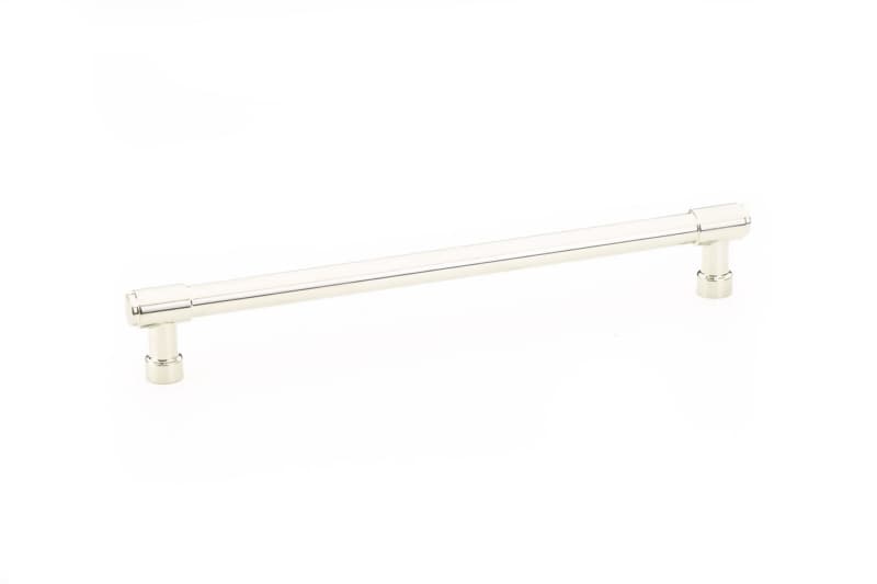 8" Jasper Cabinet Pull, Polished Nickel