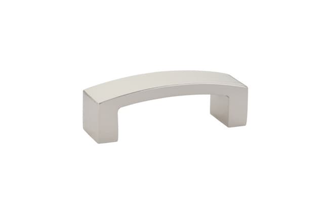 3" Bauhaus Cabinet Pull, Polished Nickel