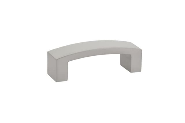 3" Bauhaus Cabinet Pull, Satin Nickel