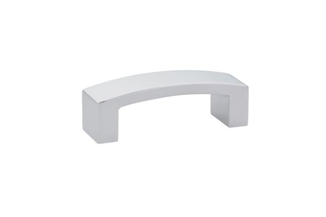 3" Bauhaus Cabinet Pull, Polished Chrome