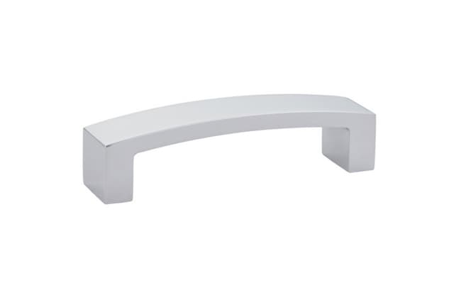 4" Bauhaus Cabinet Pull, Polished Chrome