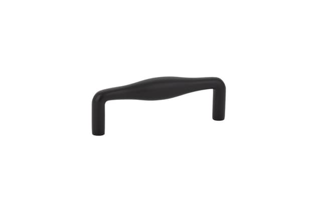 3-1/2" Dane Cabinet Pull, Flat Black