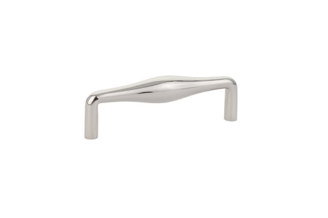 4" Dane Cabinet Pull, Polished Nickel