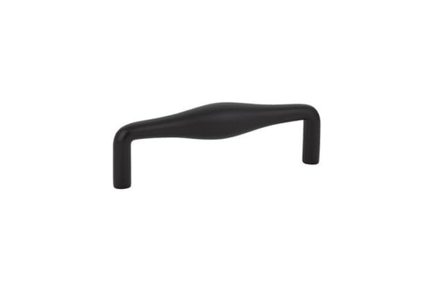 4" Dane Cabinet Pull, Flat Black