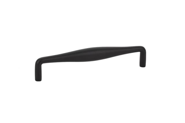 6" Dane Cabinet Pull, Flat Black