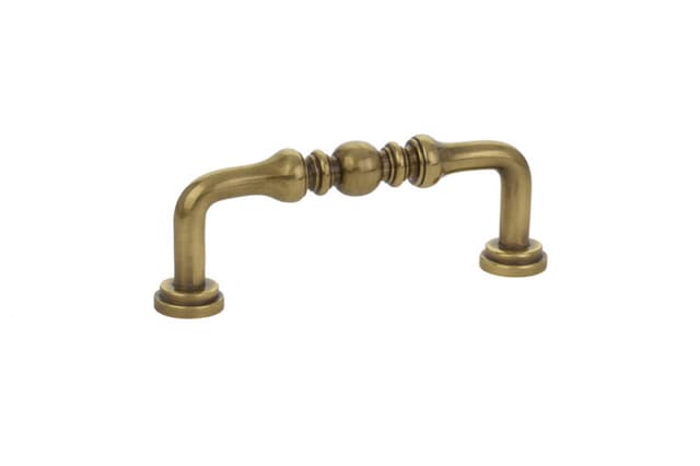 3" Spindle Cabinet Pull, French Antique