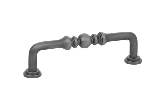 4" Spindle Cabinet Pull, Pewter