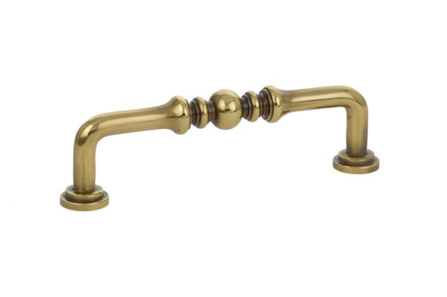 4" Spindle Cabinet Pull, French Antique