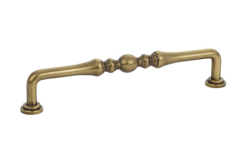 6" Spindle Cabinet Pull, French Antique