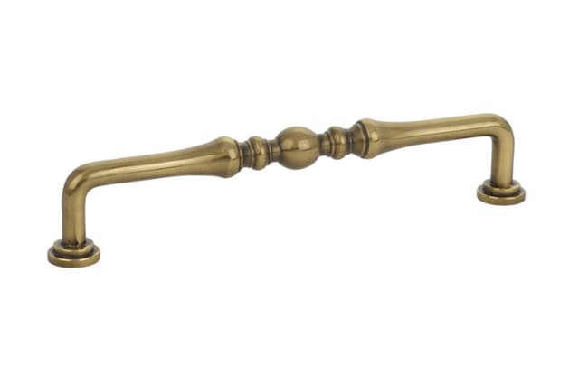 6" Spindle Cabinet Pull, French Antique