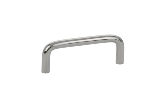3" Wire Cabinet Pull, Polished Nickel