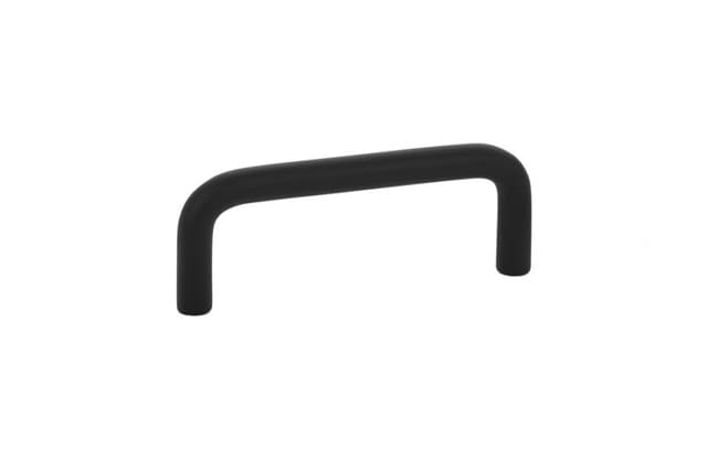 3" Wire Cabinet Pull, Flat Black
