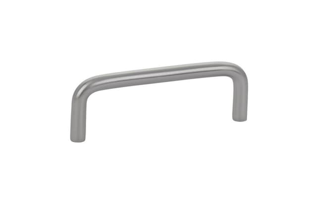 3-1/2" Wire Cabinet Pull, Satin Nickel