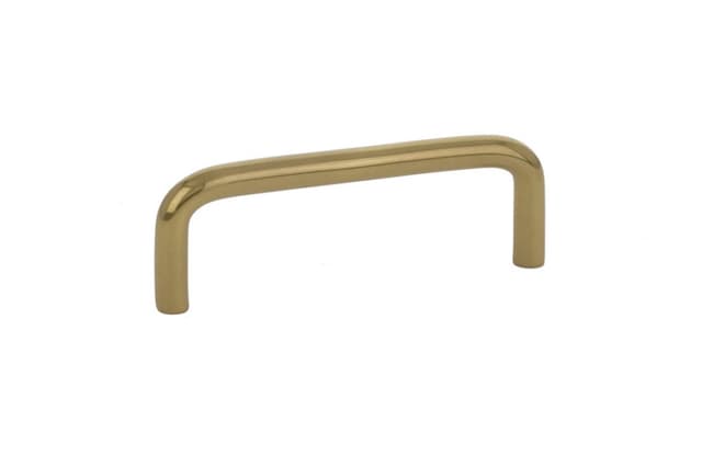 3-1/2" Wire Cabinet Pull, French Antique