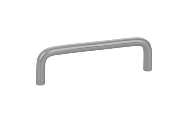 4" Wire Cabinet Pull, Satin Nickel