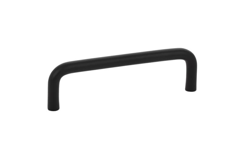 4" Wire Cabinet Pull, Flat Black