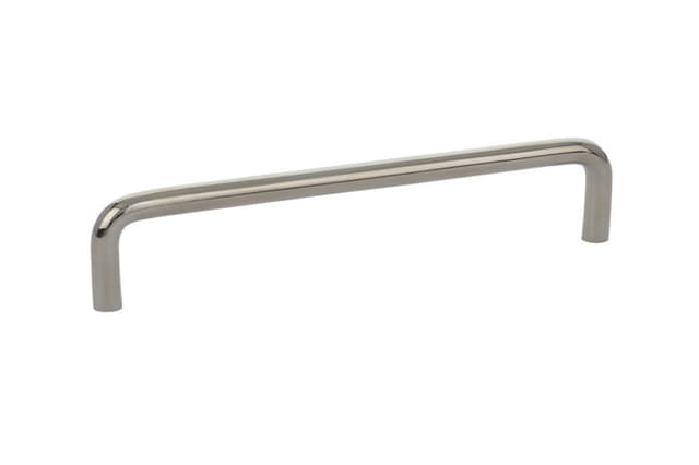 6" Wire Cabinet Pull, Polished Nickel
