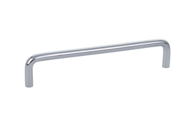 6" Wire Cabinet Pull, Polished Chrome