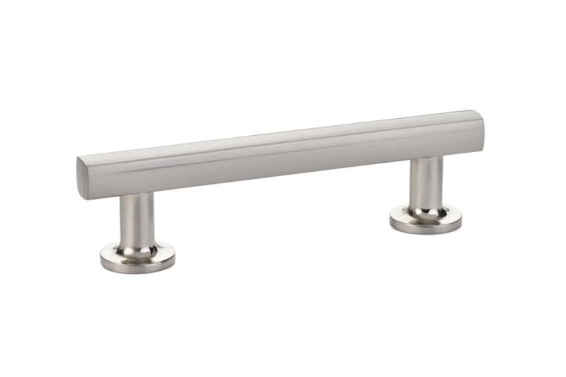3-1/2" Freestone Cabinet Pull, Satin Nickel