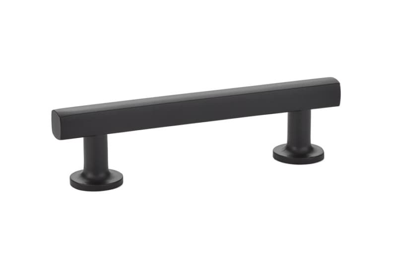 3-1/2" Freestone Cabinet Pull, Flat Black