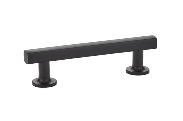 3-1/2" Freestone Cabinet Pull, Flat Black