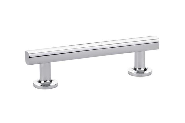 3-1/2" Freestone Cabinet Pull, Polished Chrome