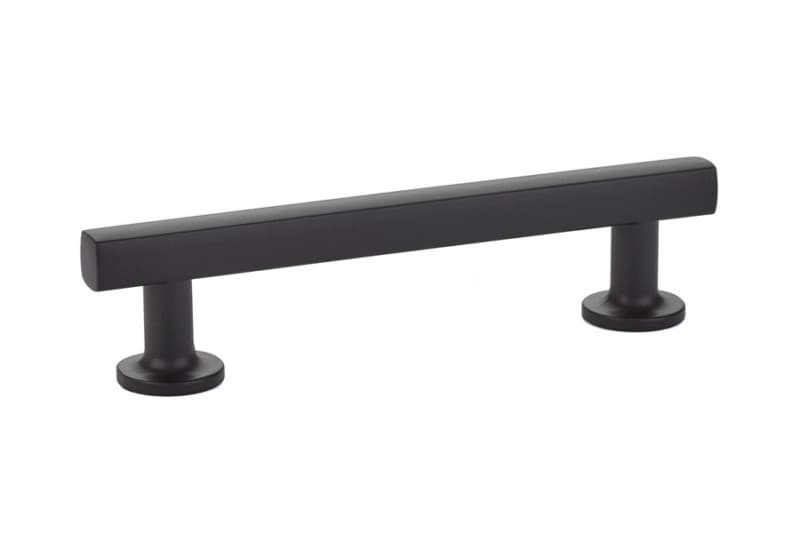 4" Freestone Cabinet Pull, Flat Black