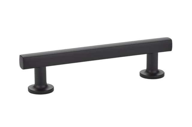 4" Freestone Cabinet Pull, Flat Black