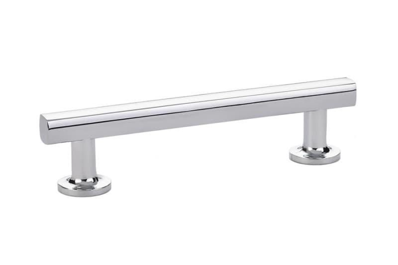 4" Freestone Cabinet Pull, Polished Chrome