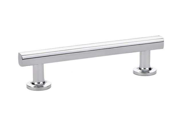 4" Freestone Cabinet Pull, Polished Chrome