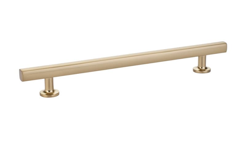 8" Freestone Cabinet Pull, Satin Brass