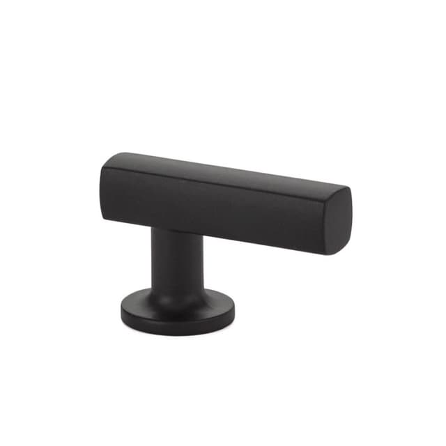 1-7/8" Freestone Finger Cabinet Pull, Flat Black