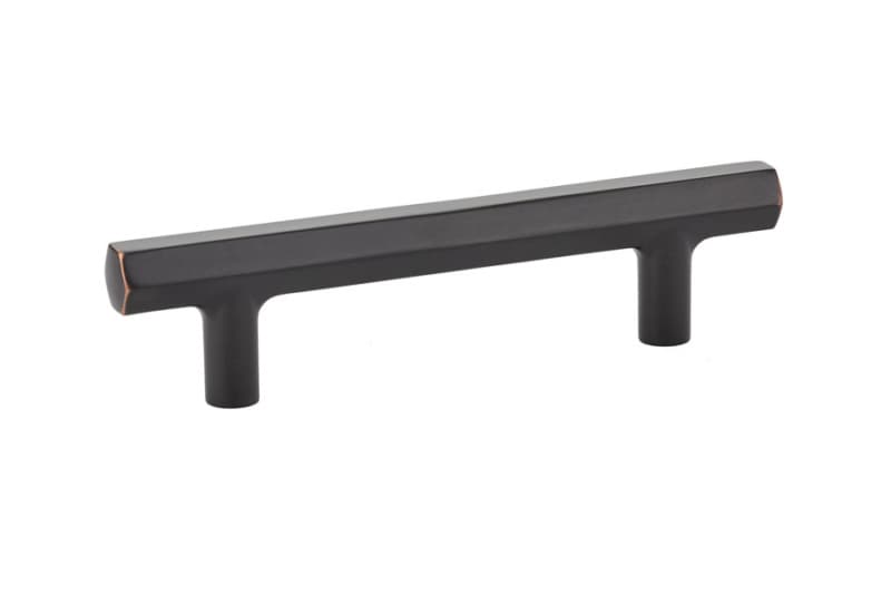 3-1/2" Mod Hex Cabinet Pull, Oil Rubbed Bronze