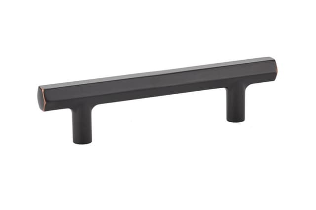 3-1/2" Mod Hex Cabinet Pull, Oil Rubbed Bronze