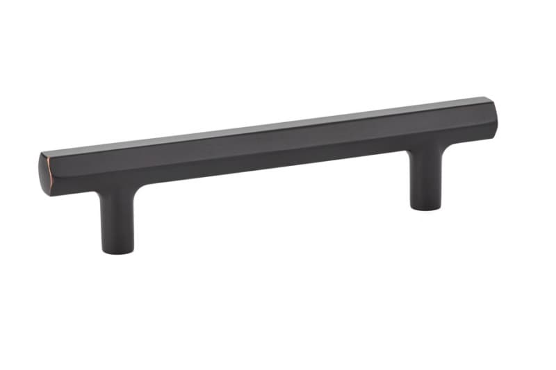 4" Mod Hex Cabinet Pull, Oil Rubbed Bronze