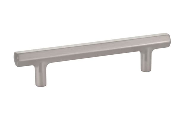 4" Mod Hex Cabinet Pull, Satin Nickel