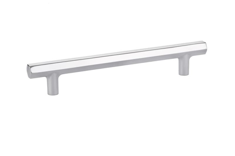 6" Mod Hex Cabinet Pull, Polished Chrome