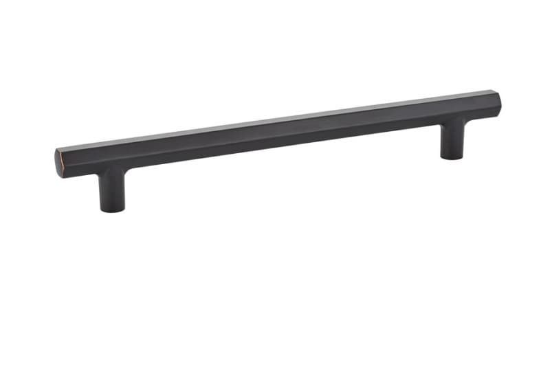 8" Mod Hex Cabinet Pull, Oil Rubbed Bronze