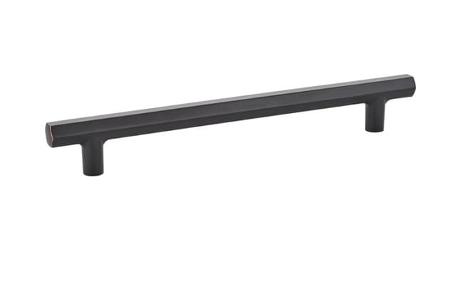 8" Mod Hex Cabinet Pull, Oil Rubbed Bronze