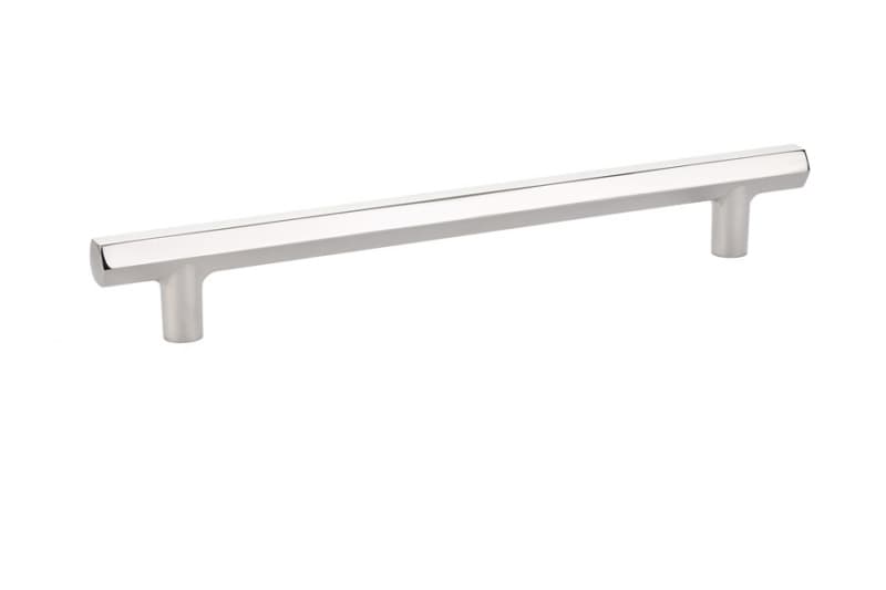 8" Mod Hex Cabinet Pull, Polished Nickel