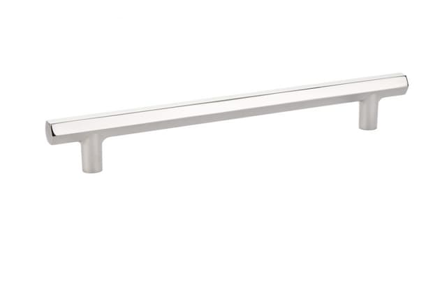 8" Mod Hex Cabinet Pull, Polished Nickel