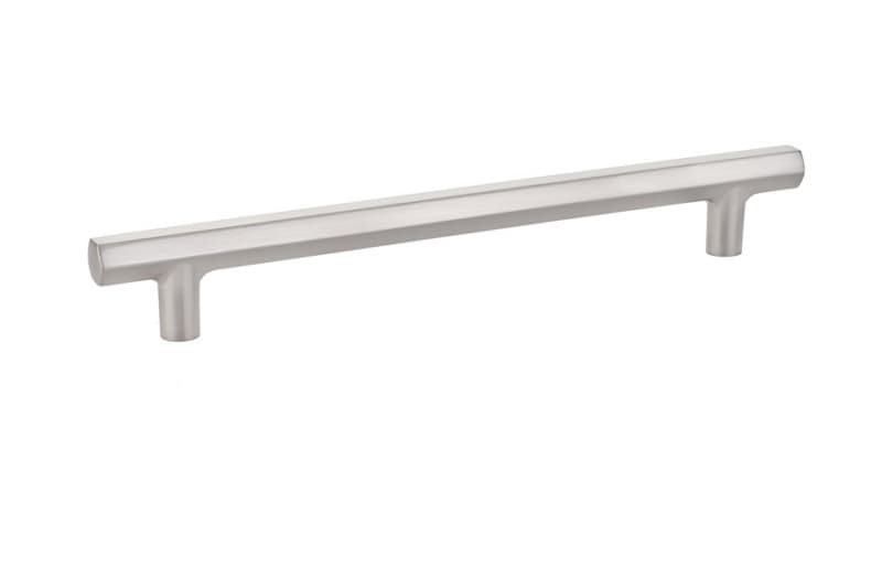 8" Mod Hex Cabinet Pull, Satin Nickel