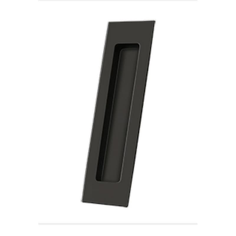 7" Recessed Flush Pull, Oil-Rubbed Bronze