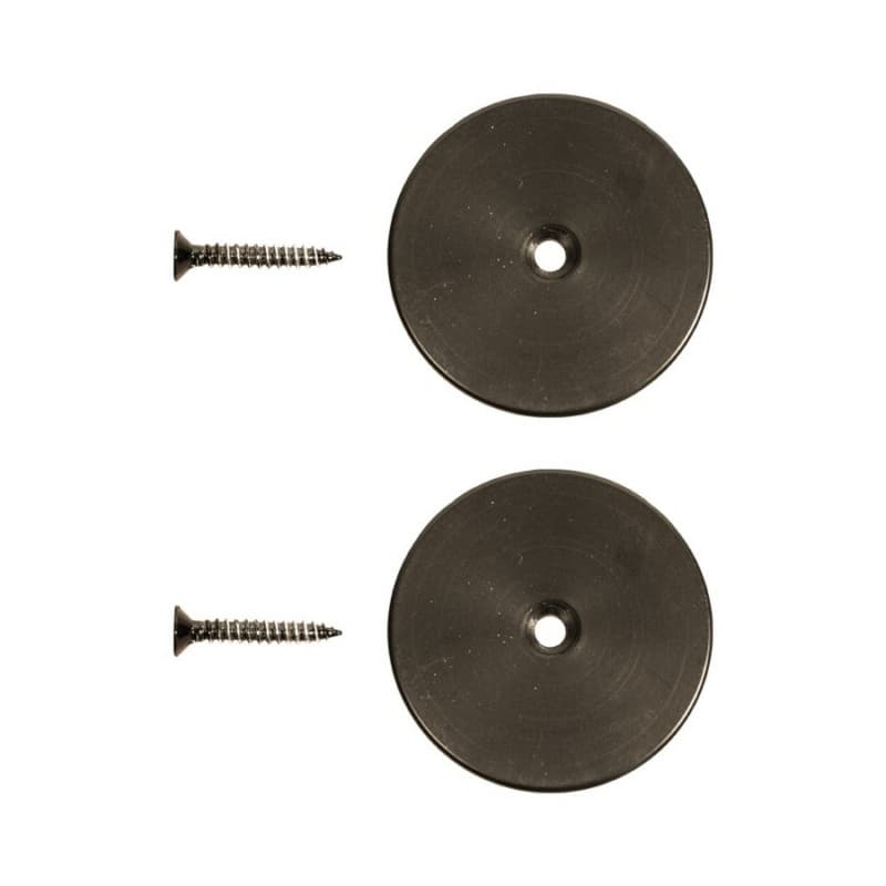 1-15/16" Rail End Cap Set for E-Glide Ladder Rail, Bronze