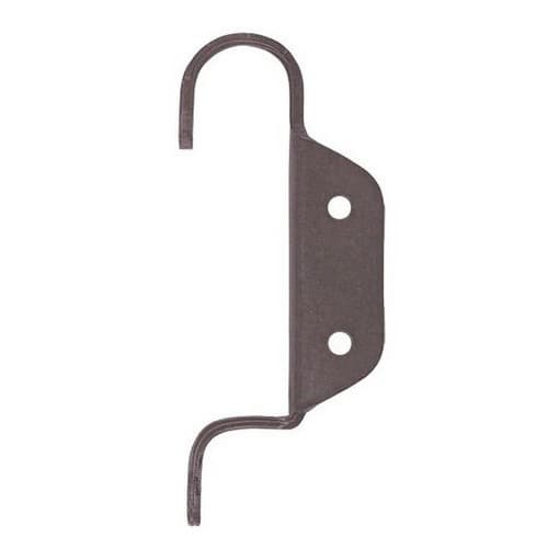 Double Hook Assembly for Library Ladders, Oil Rubbed Bronze Finish