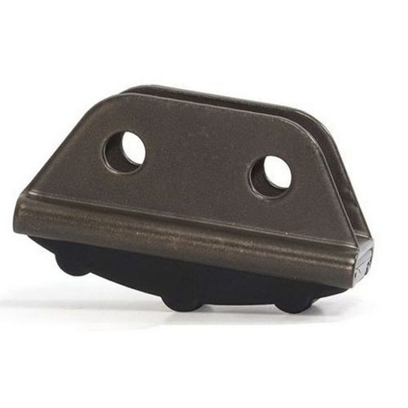 Lower Non-Skid Foot Assembly for Library Ladders, Oil Rubbed Bronze Finish