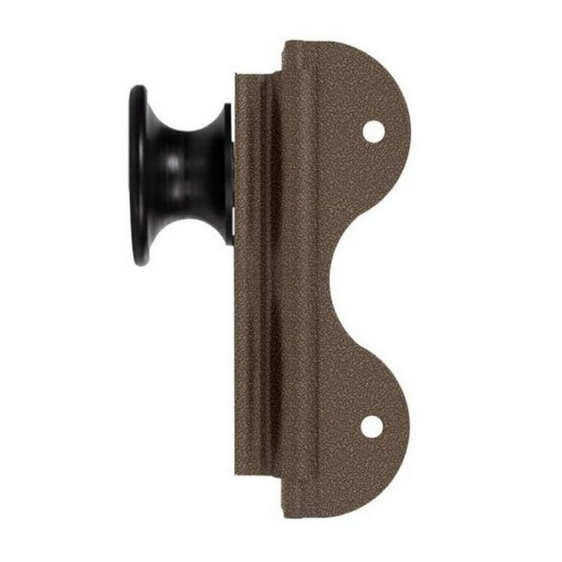 Rolling Hook Assembly for Library Ladders, Hammered Antique Brass Finish