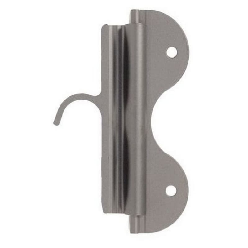 Top Sliding Hook Assembly for Library Ladders, Satin Nickel Finish