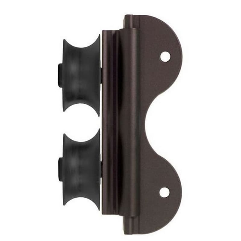 Roller Assembly for Library Ladders, Oil Rubbed Bronze Finish